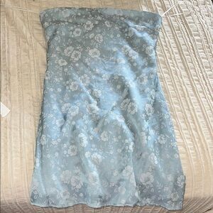 Princess Polly Blue Floral Mini Dress